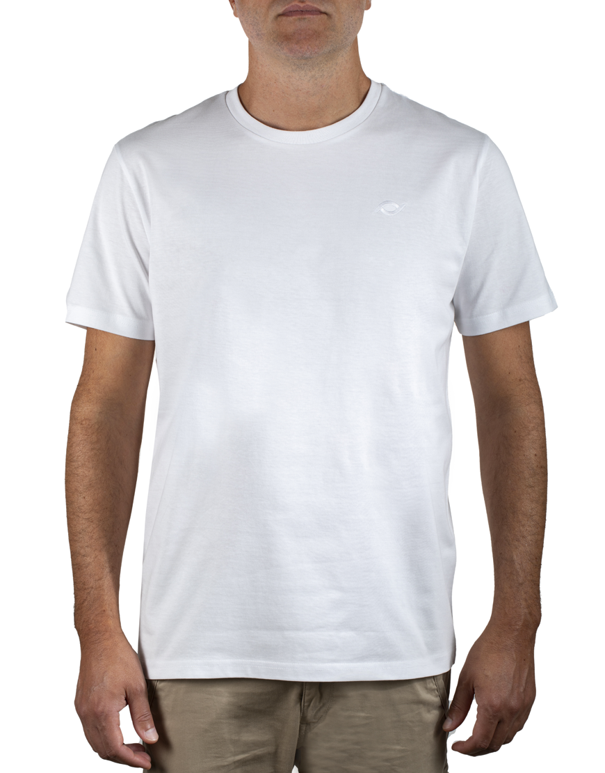 T shirt bianca cotone organico on sale